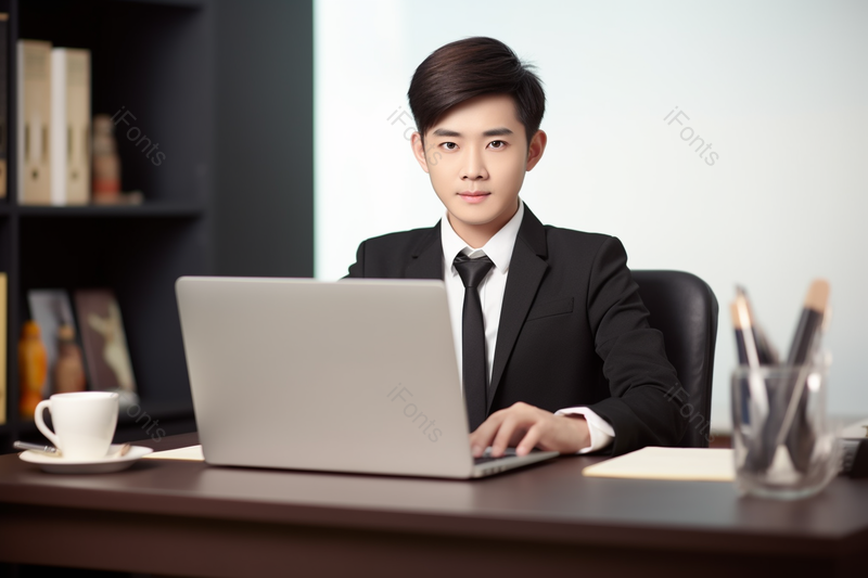 正在办公的商务西装男士,高清,摄影图,摄影图片,图片大全,摄影图免费下载